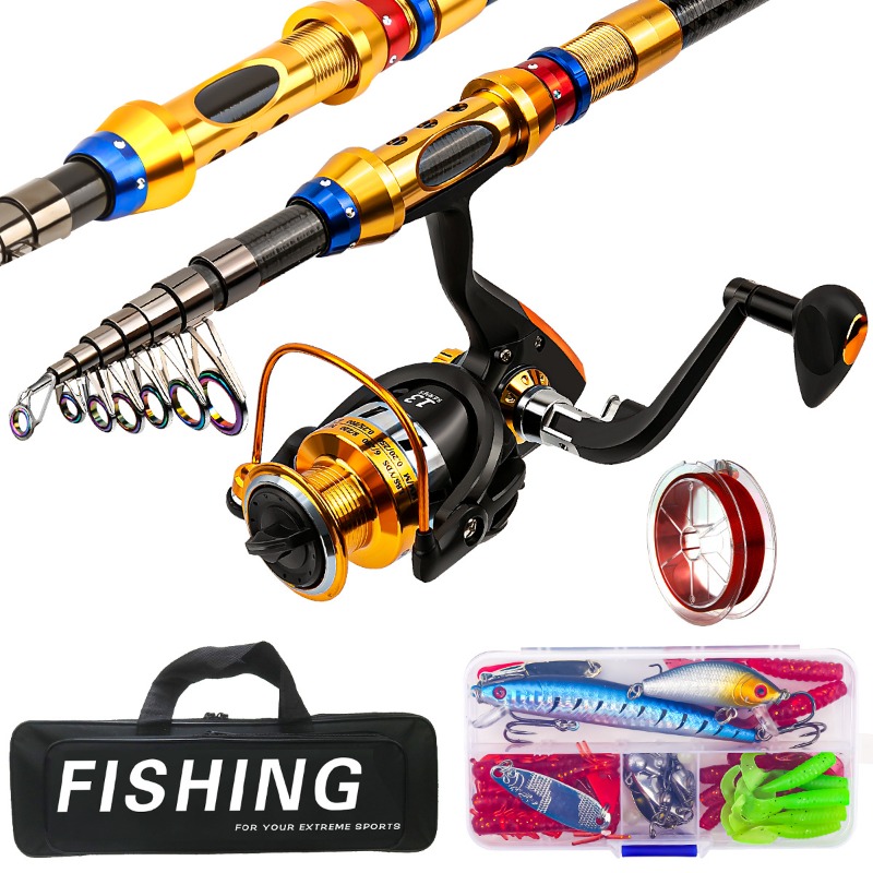 Reel Bag - Portable Carbon Fiber Telescopic Fishing Rod