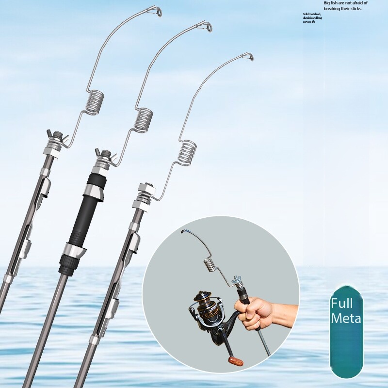 Spring Rod Mini Portable One-P - Ice Fishing Reel recension och pris