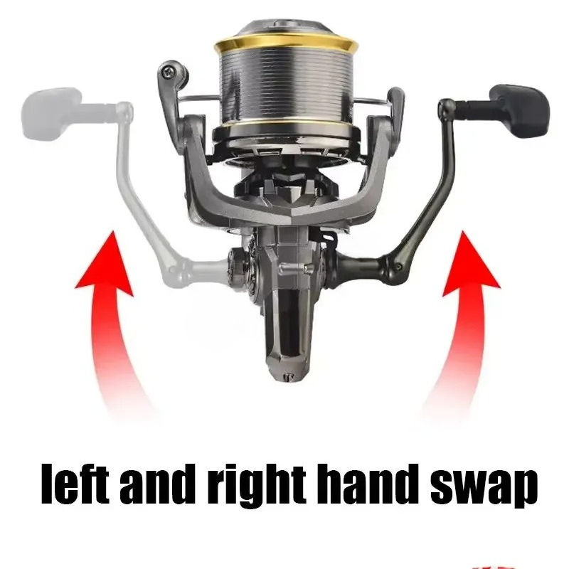 Long Cast Spinning Fishing Ree - Spinning Reel recension och pris