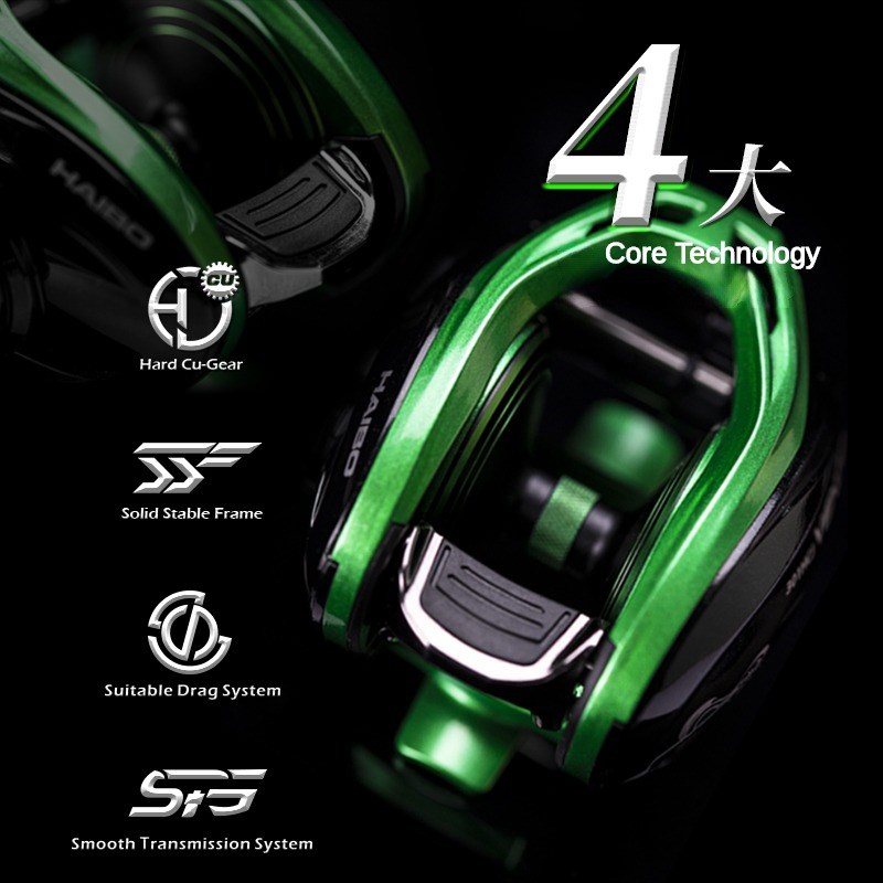 HAIBO VENOM Anti-saltwater Fis - Ice Fishing Reel recension och pris