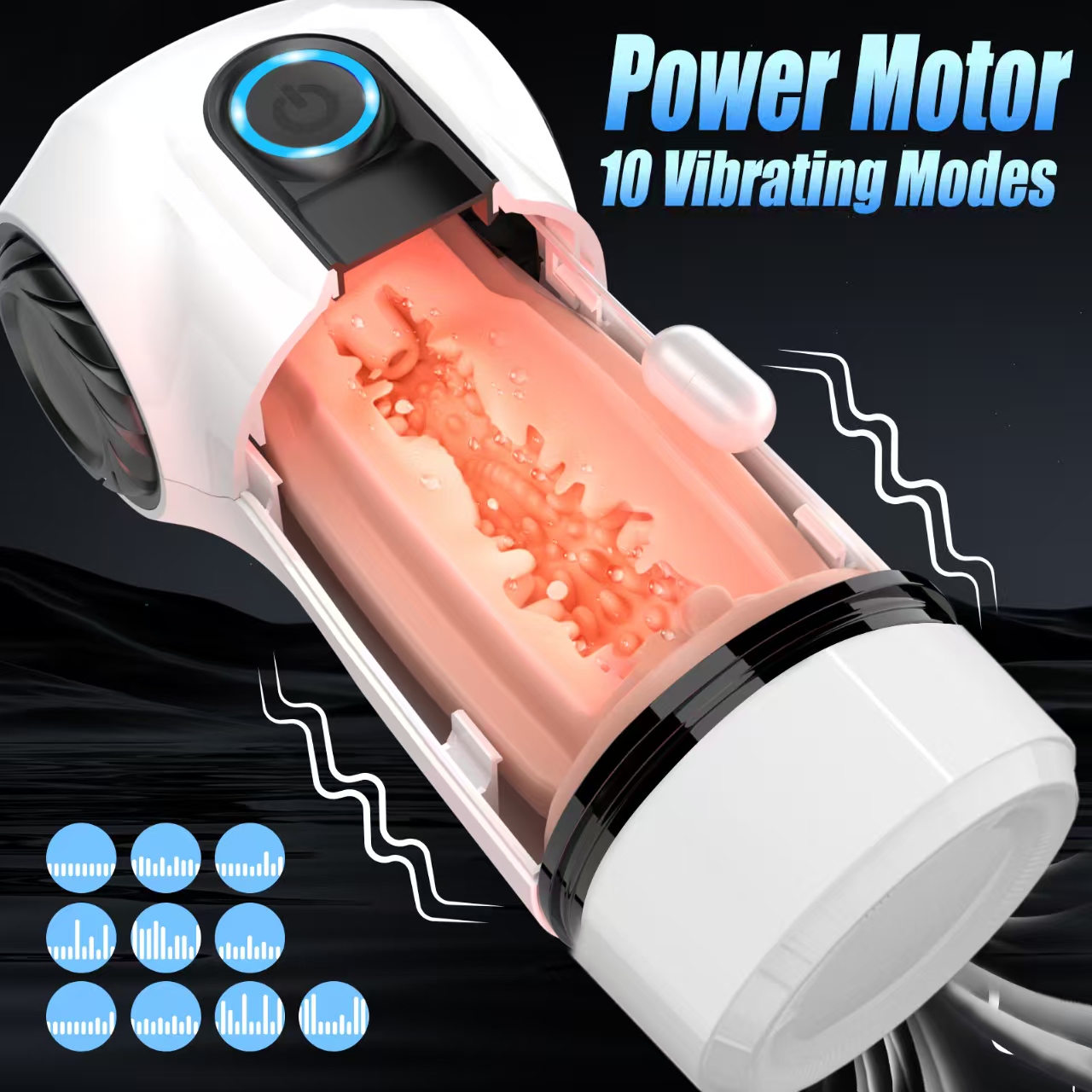 Automatic Male Masturbators10P - Electric Reel recension och pris