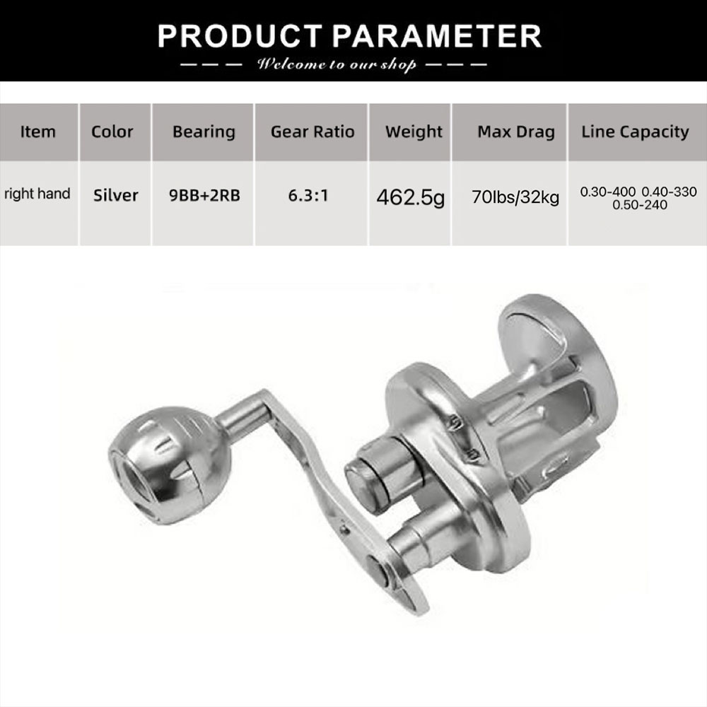 Saltwater Trolling Reel High S - Trolling Reel recension och pris