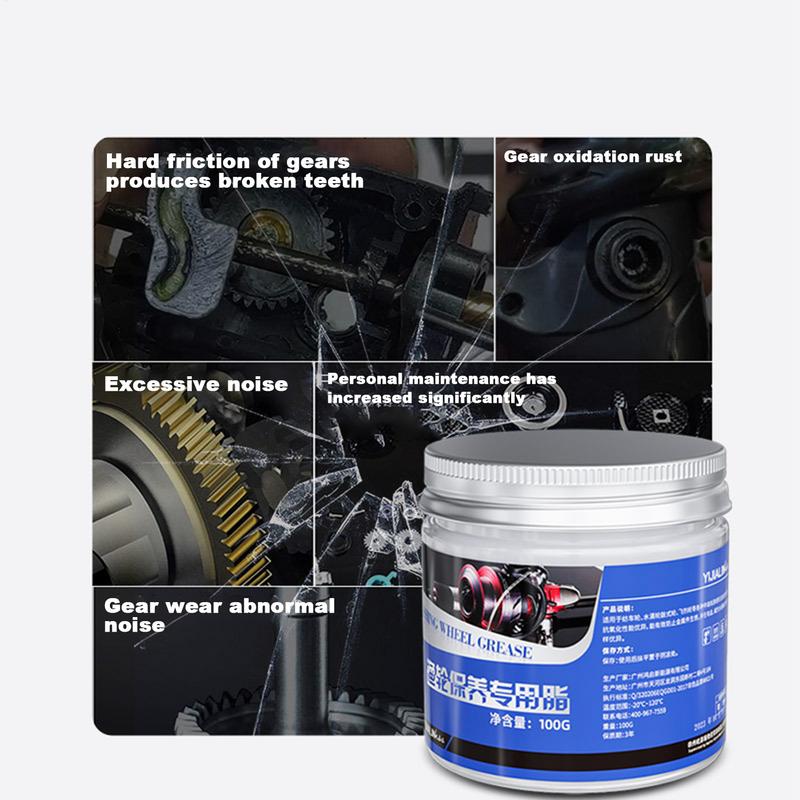 100g Fishing Reel Grease Teard - Reel Lubricant recension och pris