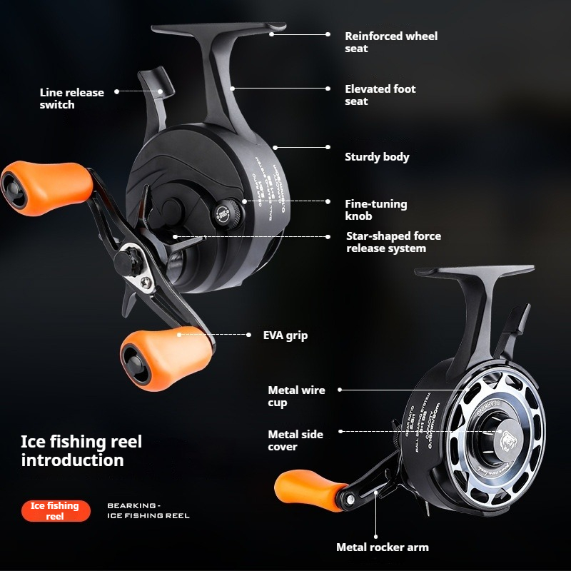 Winter Ice Fishing Reel, Micro - Ice Fishing Reel recension och pris