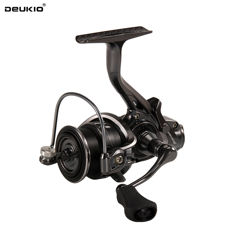 DEUKIO 2026 Small Double Brake - Ice Fishing Reel recension och pris